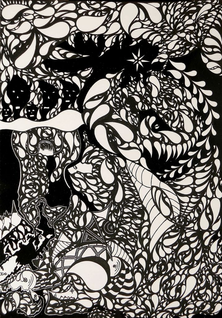 1_Matthew_Morpheus_The way of a pilgrim_2013_Gel roll pen on paper_21x29.7cm.jpg