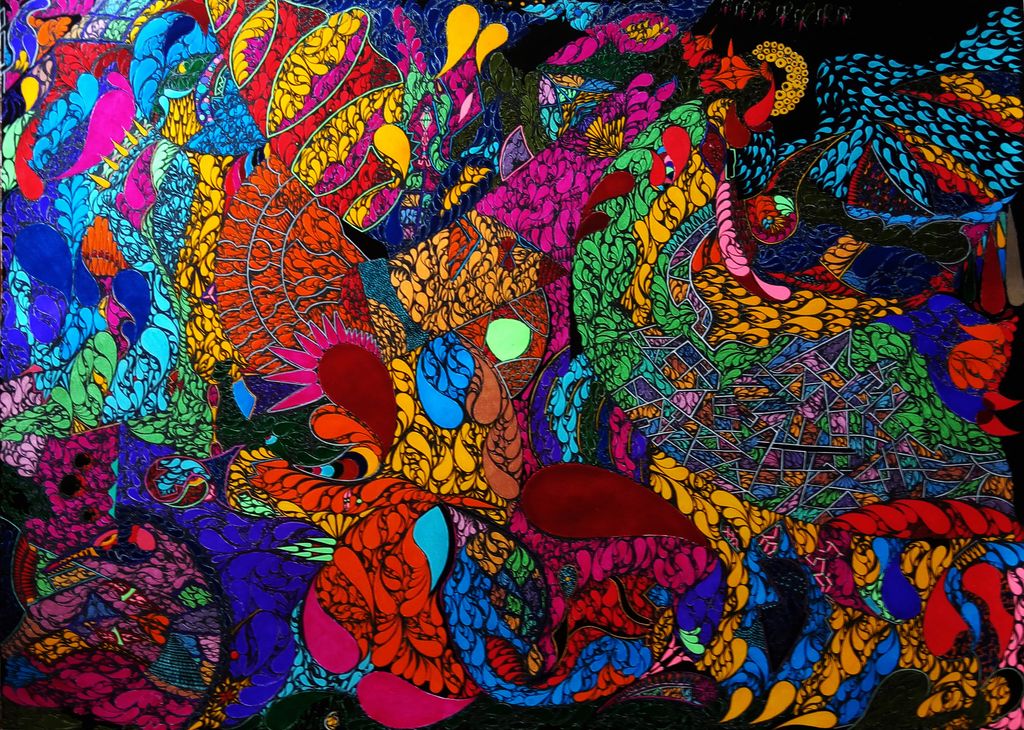 13_Matthew_Morpheus_The first after God_2017_Gel roll pen on paper_56.0х76.0 сm.jpg